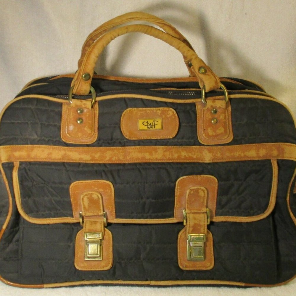 Vintage DVF Large Travel Bag Diane Von Furstenberg